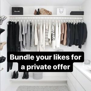 ✨ Bundle your likes for a private offer